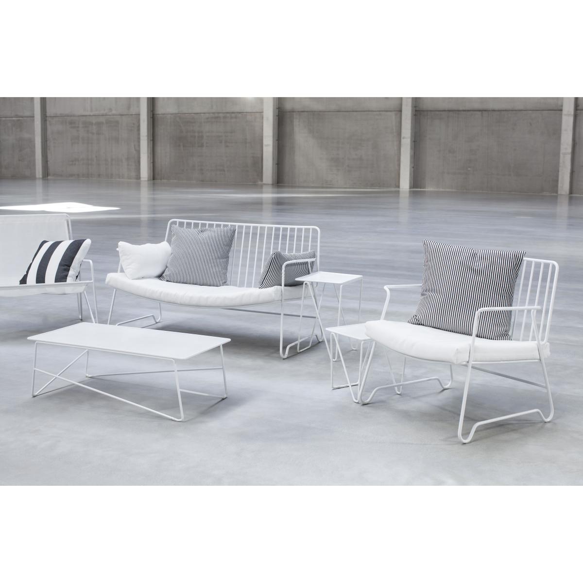 Seat cushion - / For Fish & Fish 2-seater sofa by Serax White – image 4