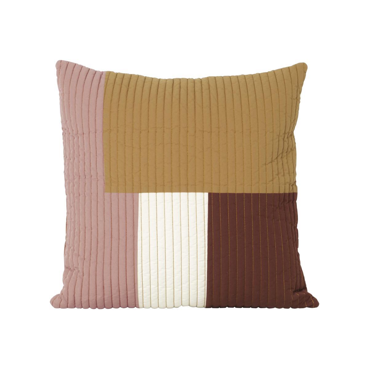 Shay Patchwork Cushion - / Quilted - 50 x 50 cm by Ferm Living Multicoloured – image 1