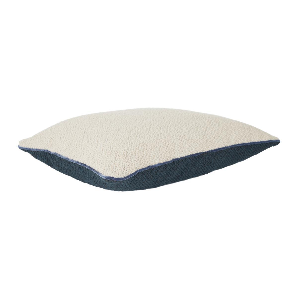 Bibi Big Cushion - / 48 x 35 cm - Exclusive by Lelièvre Paris Blue/Beige – image 4