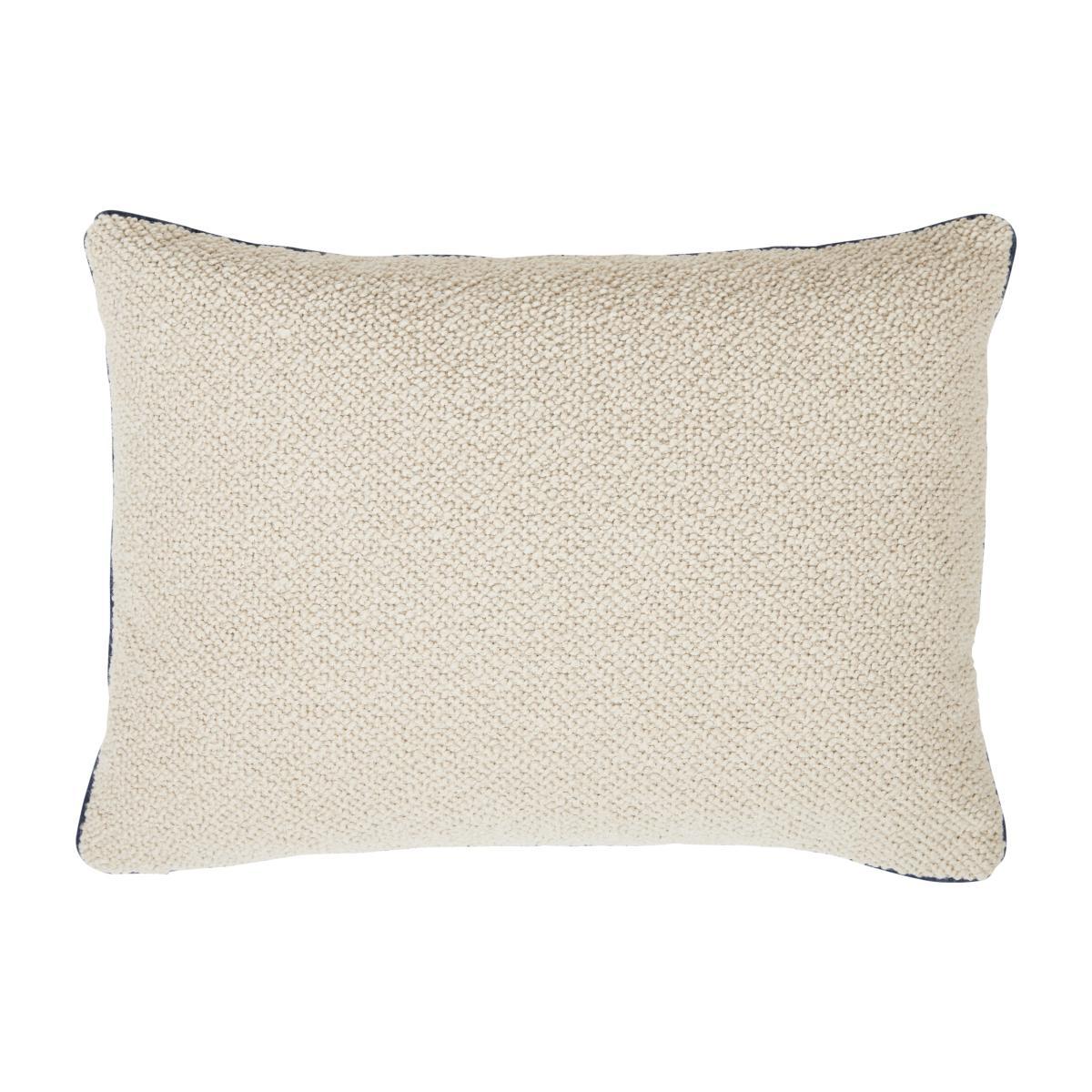 Bibi Big Cushion - / 48 x 35 cm - Exclusive by Lelièvre Paris Blue/Beige – image 1