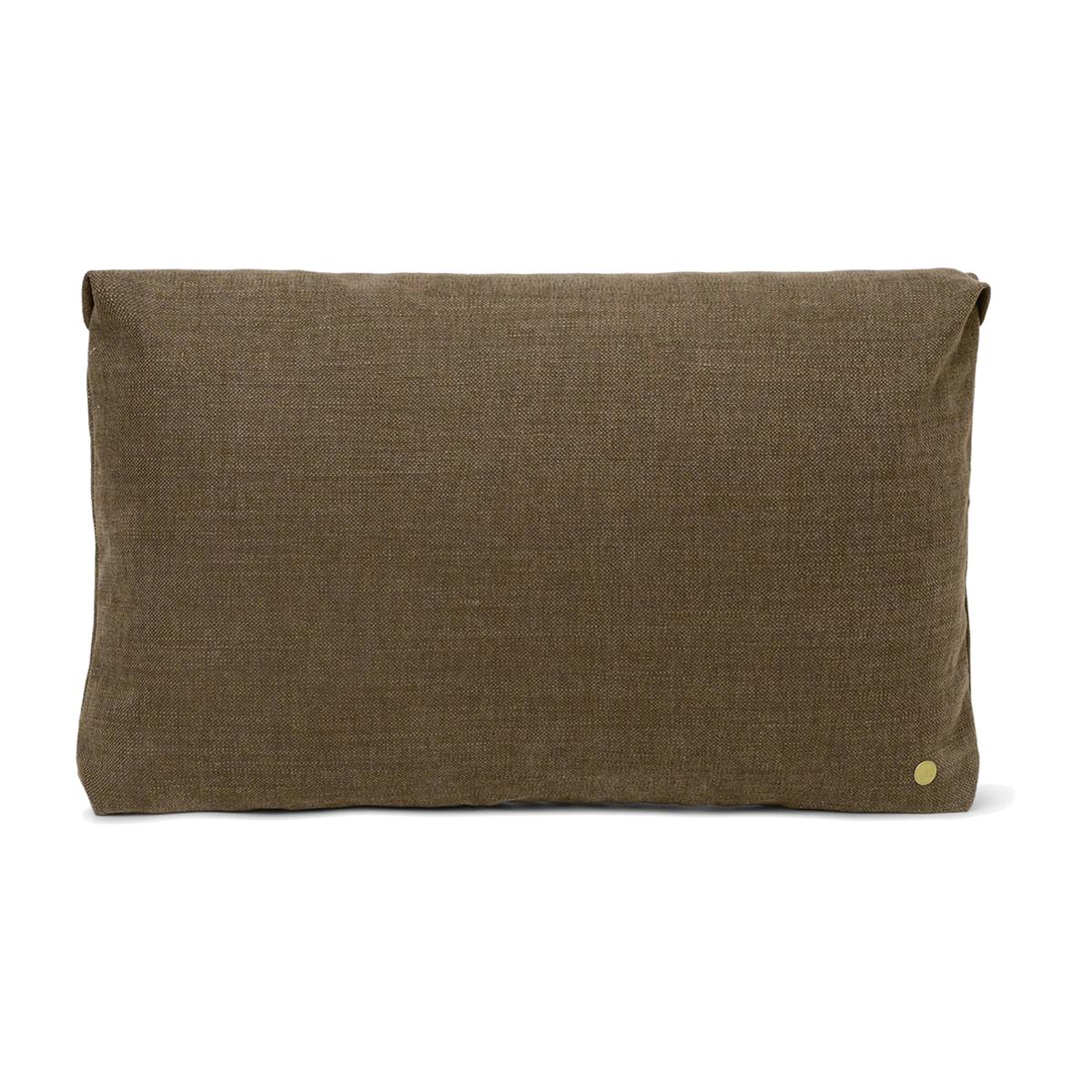 Ferm Living Clean cushion Hot Madison 40x60 cm Smoked chocolate – image 1