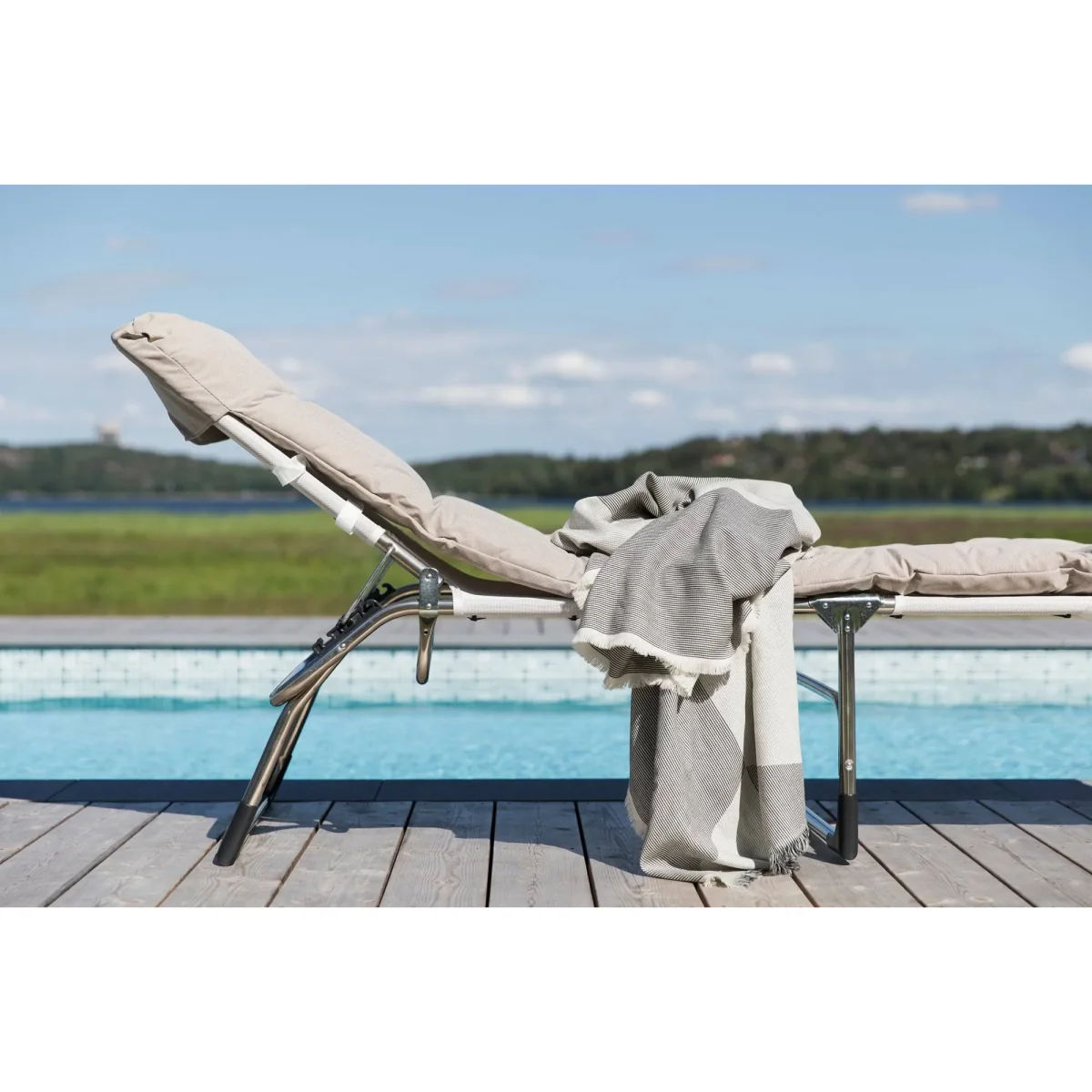 Fiam Amigo XXL Soft cushion for sun lounger Anthracite – image 2