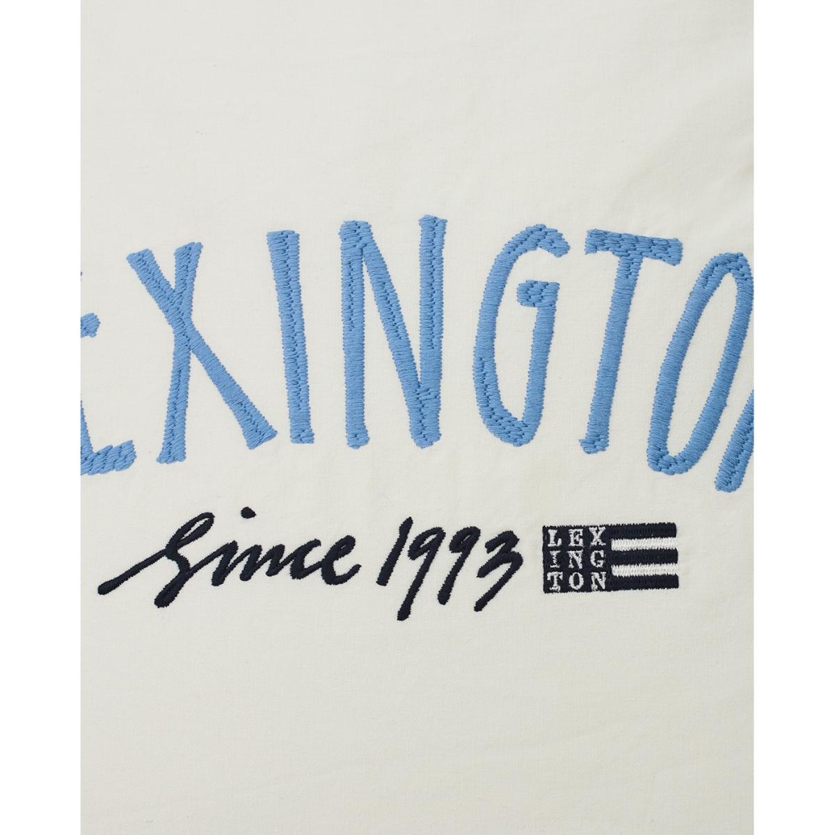 Since 1993 Organic Cotton pillowcase 50x50 cm White-blue – image 4