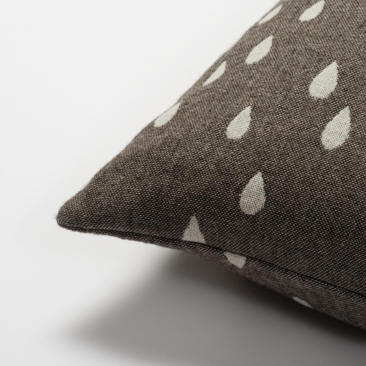 Raining cushion cover 40x60 cm Clay – image 2
