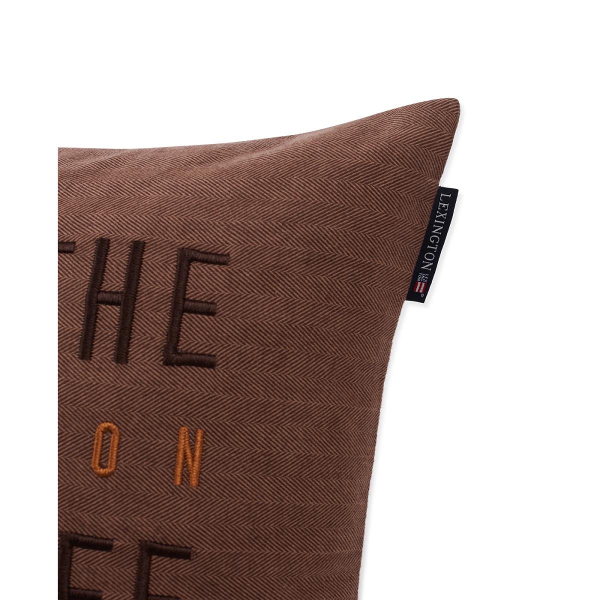 Good Life Herringbone Flannel pillowcase 50x50 cm Beige – image 3