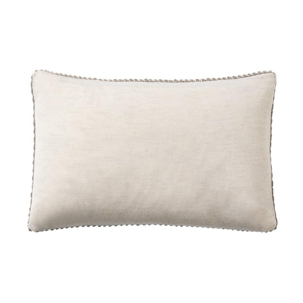 Twine cushion cover 40x60 cm Beige grey – image 3