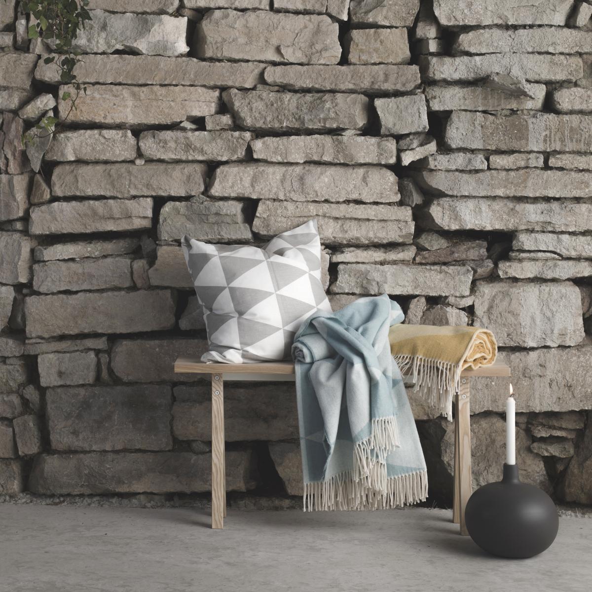 Rime small cushion cover concrete (grey) – image 2