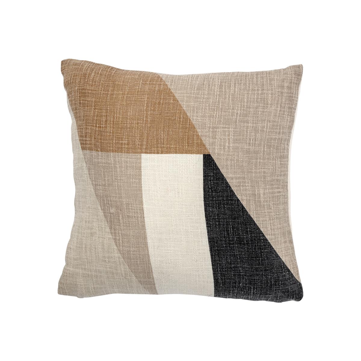 Bloomingville cushion graphic design 45x45 cm nature – image 1