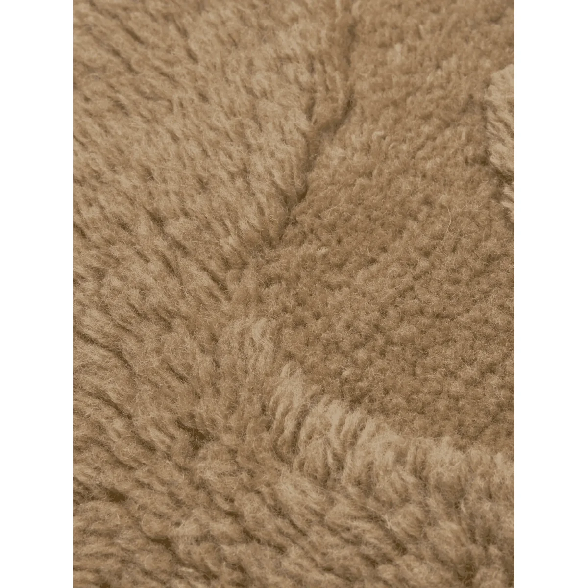 Ferm Living Rime tufted cushion Tan 50x50 cm – image 3