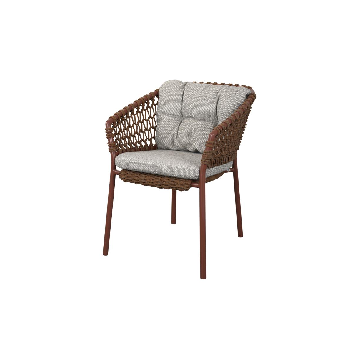 Cane-line Basket/Moments/Ocean chair cushion set Light brown (Rise) – image 2