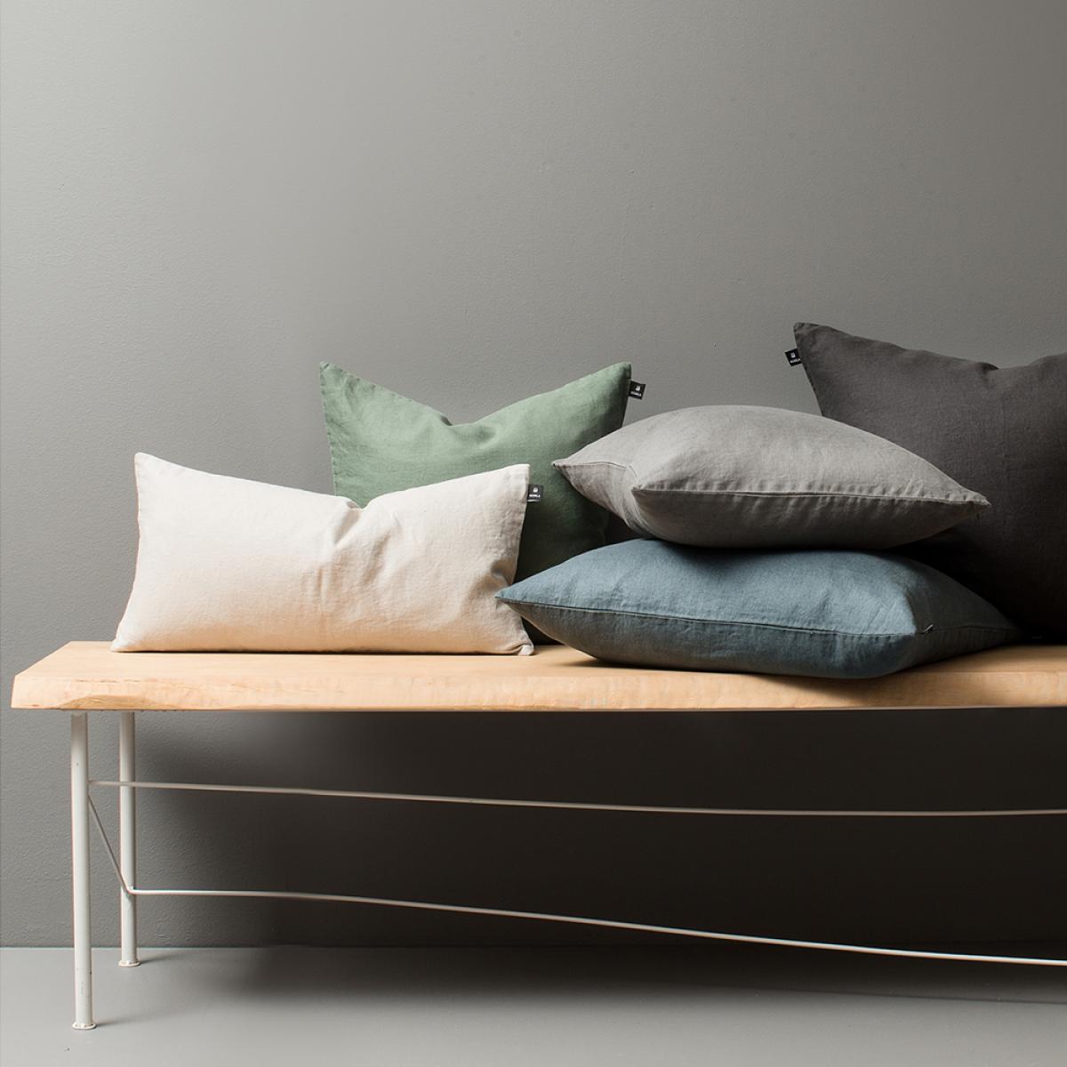 Himla Sunshine cushion 50x50 Kohl – image 3
