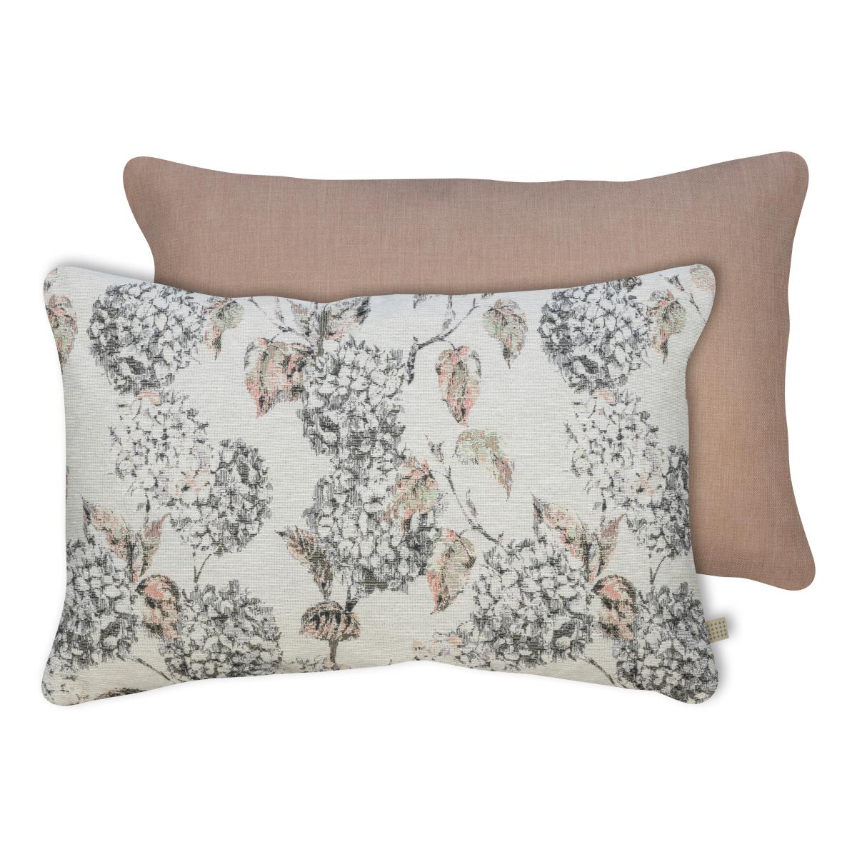 Mette Ditmer Hydrangea cushion 40x60 cm Off-white-peach – image 2