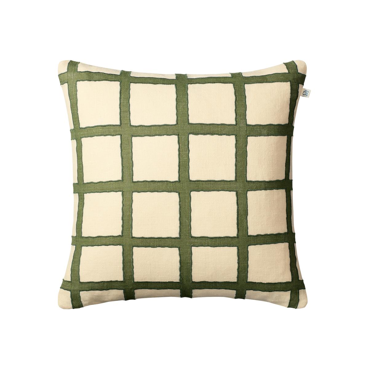 Amar cushion cover 50x50 cm beige-green-green