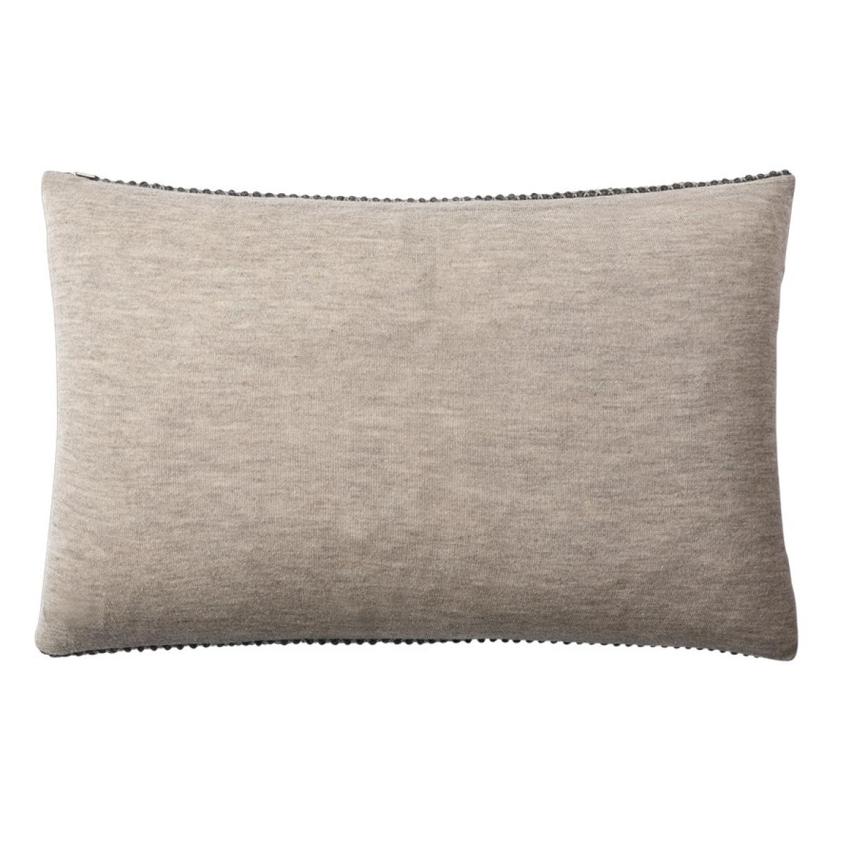 Twine cushion cover 50x80 cm Dark grey – image 3