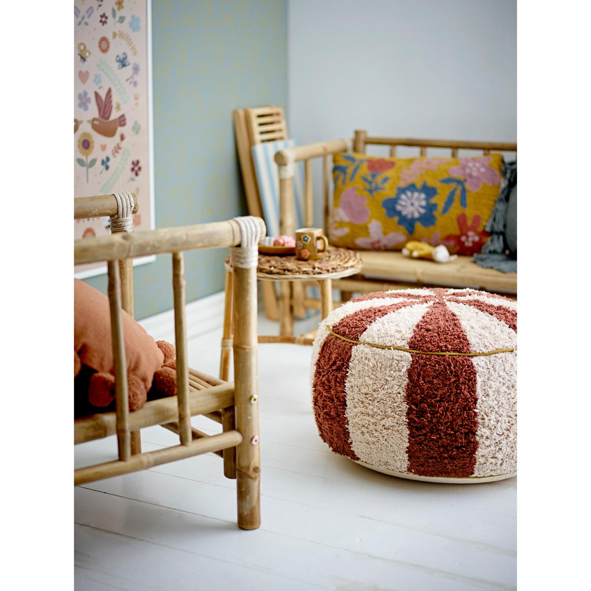 Bloomingville Isobell cushion Ø45 cm Brown – image 2