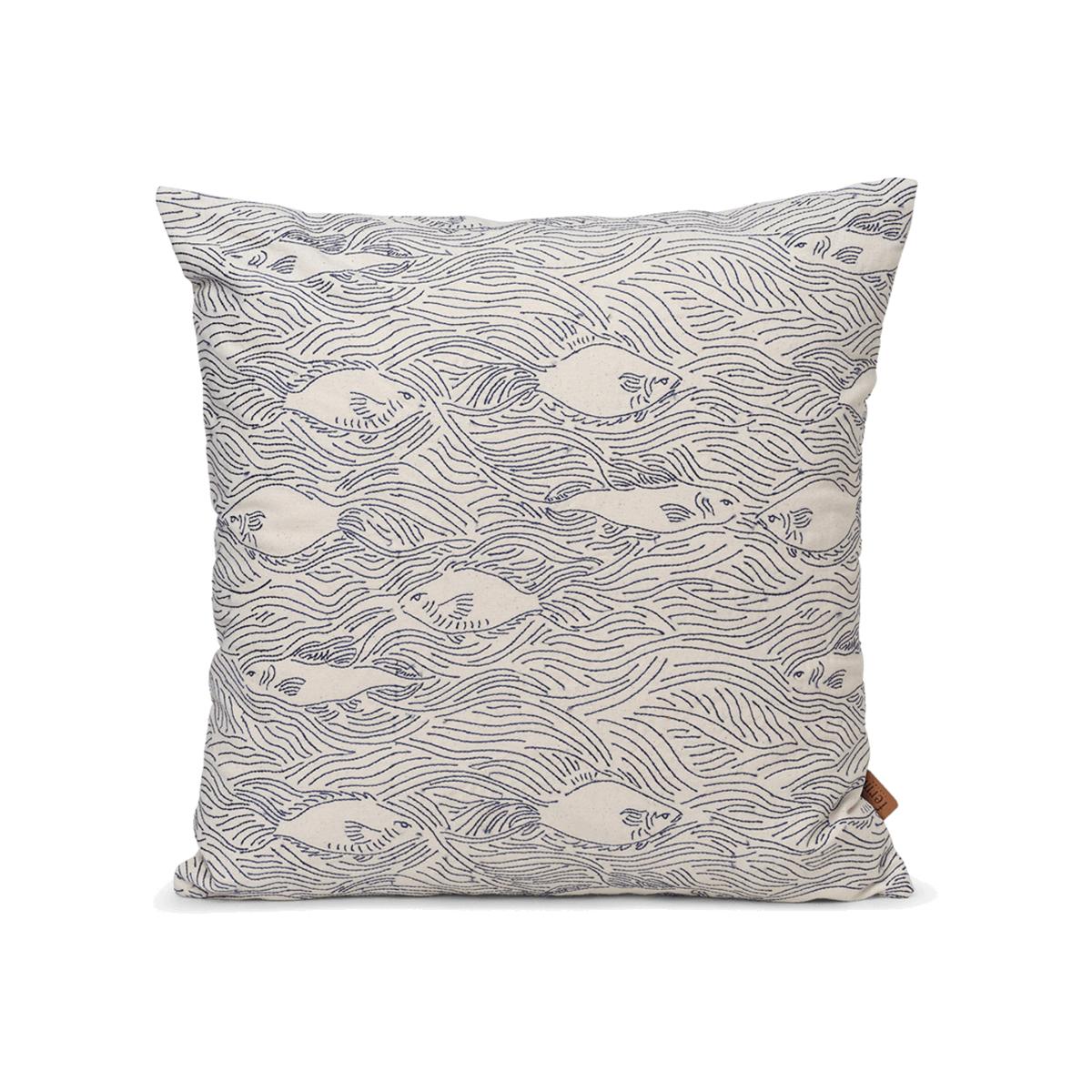 Stream cushion 50x50 cm Off white – image 1