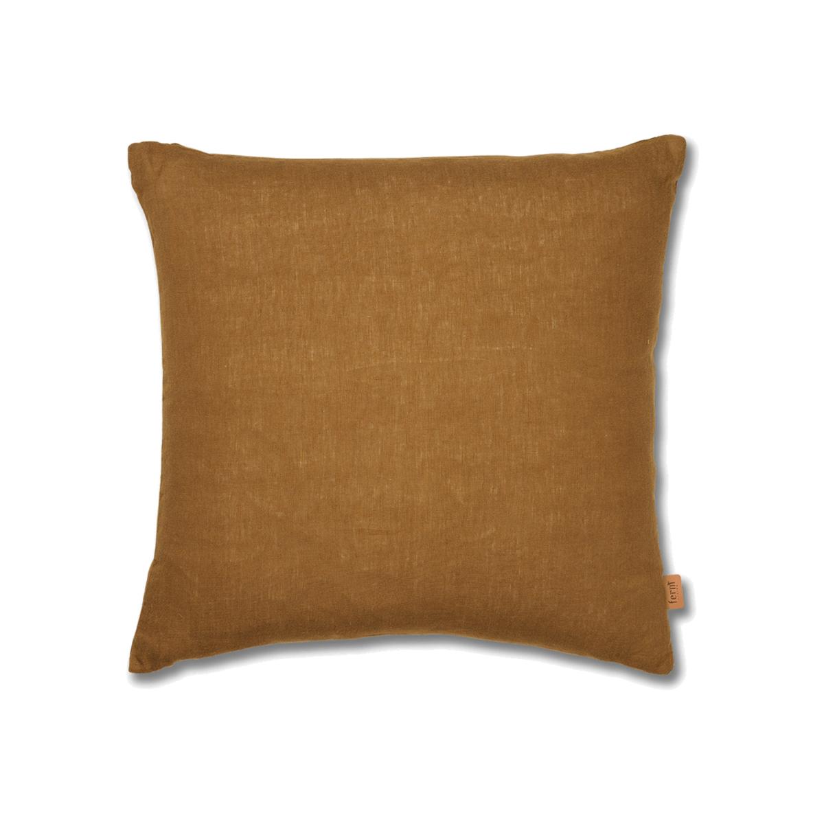 Linen cushion 50x50 cm Sugar kelp – image 1