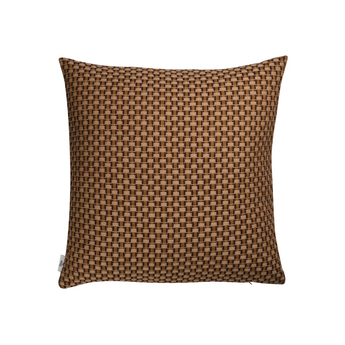 Røros Tweed Isak cushion 60x60 cm Chestnut – image 1