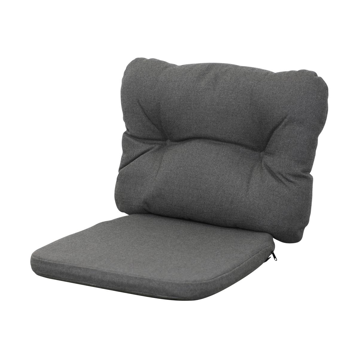 Cane-line Basket/Moments/Ocean chair cushion set Grey (AirTouch) – image 2