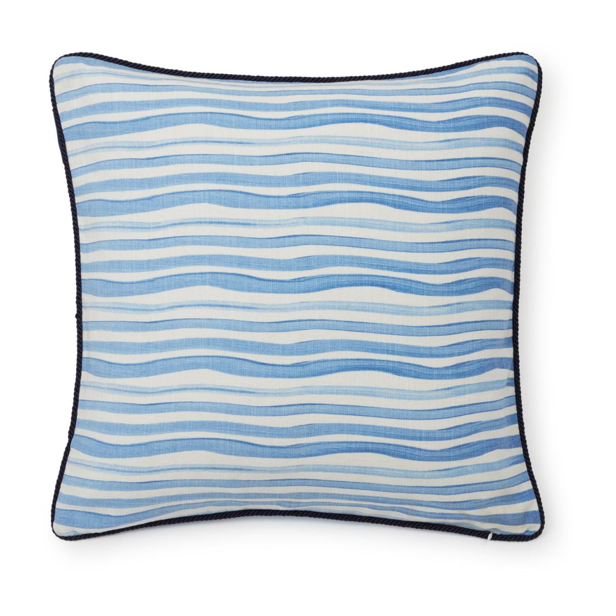 Sea You Later Cotton Canvase pillowcase 50x50 cm White-blue – image 2