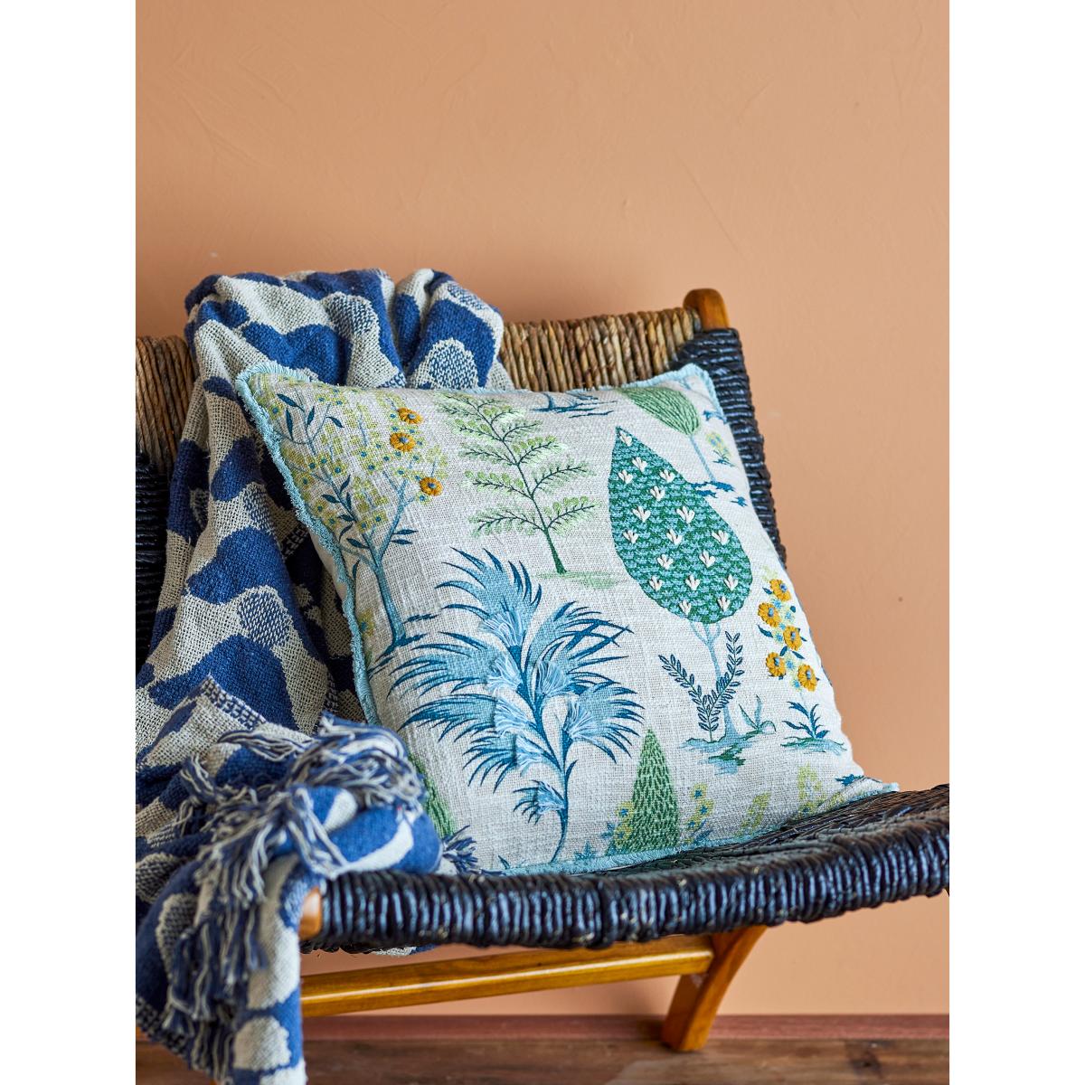 Bloomingville Morello cushion 45x45 cm Green – image 2