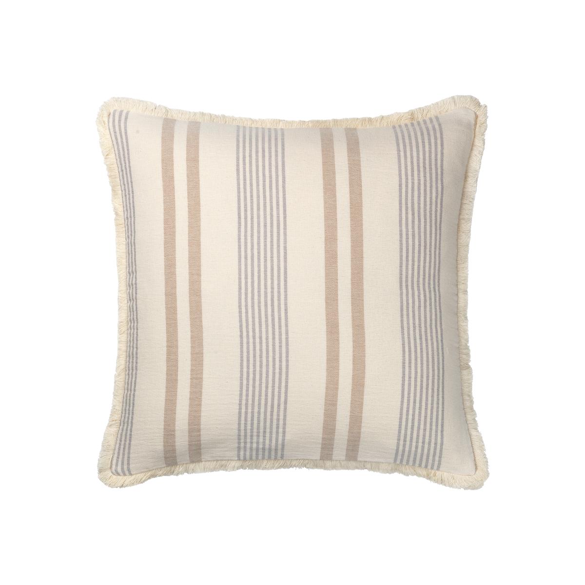 Iris cushion 50x50 cm Beige-grey – image 1
