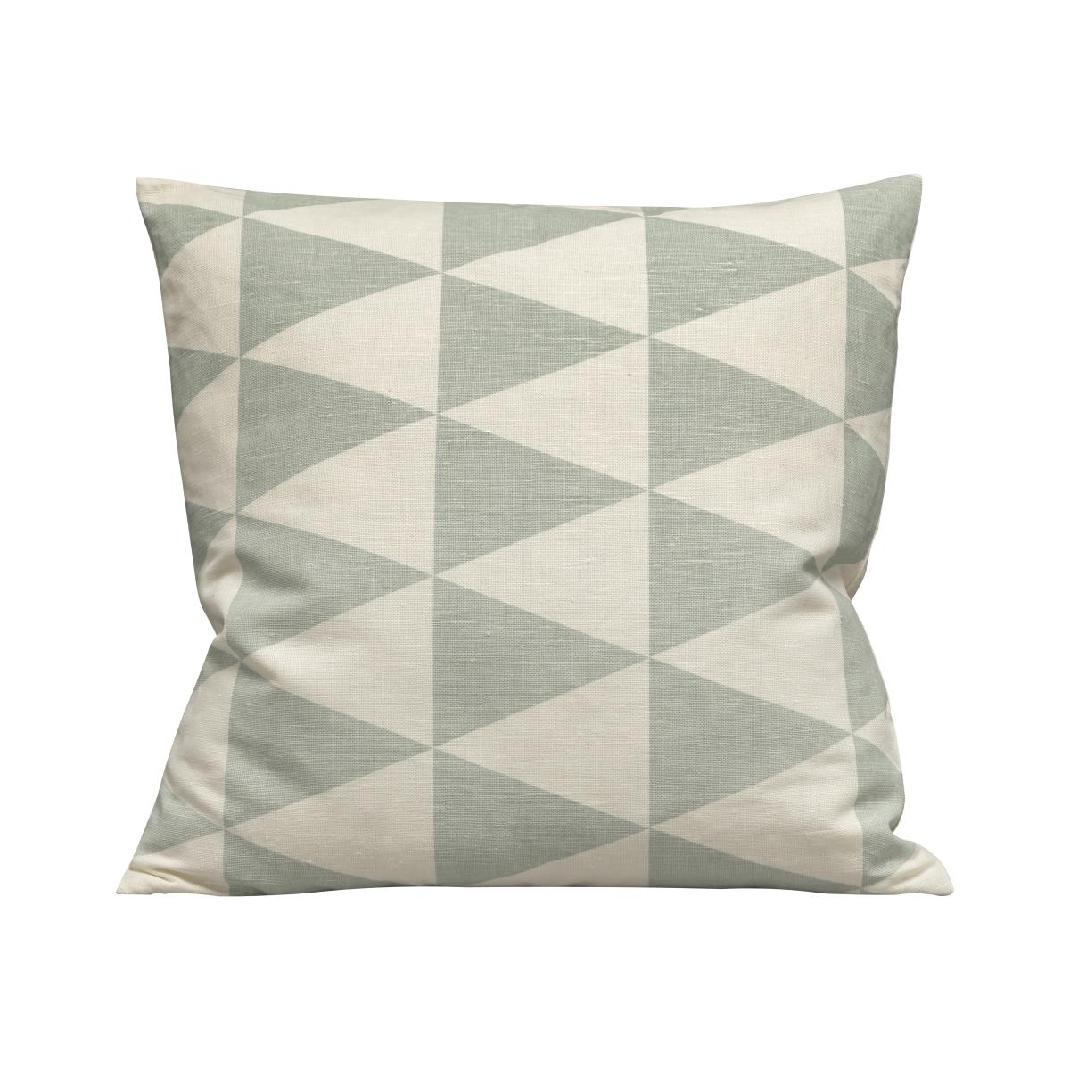 Rime small cushion cover dusty mint (green) – image 1