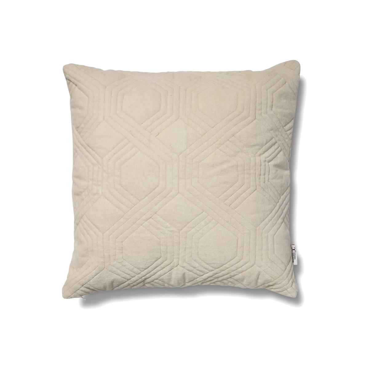 Geometric cushion 50x50 cm birch