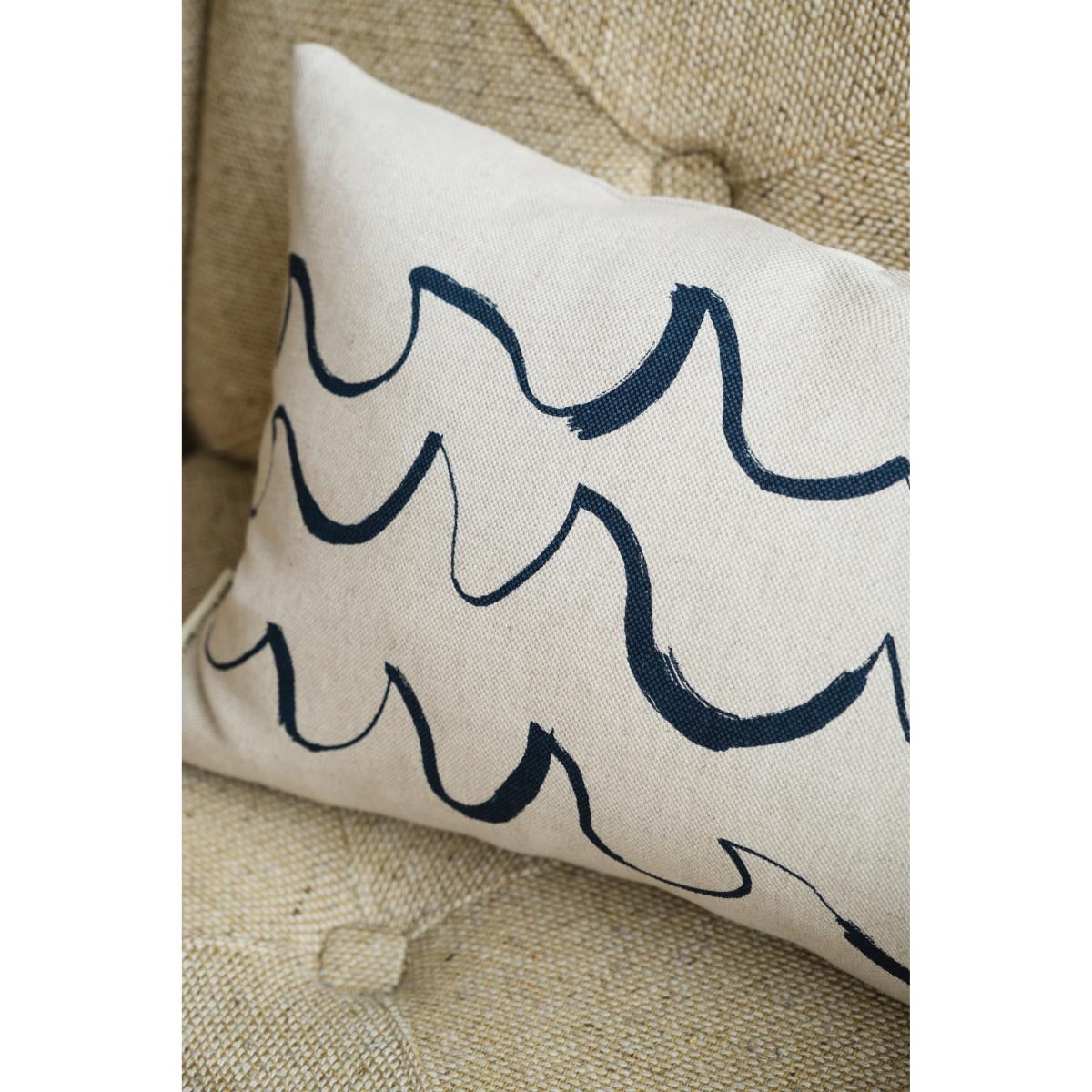 Wave pillowcase 38x58 cm Blue – image 3