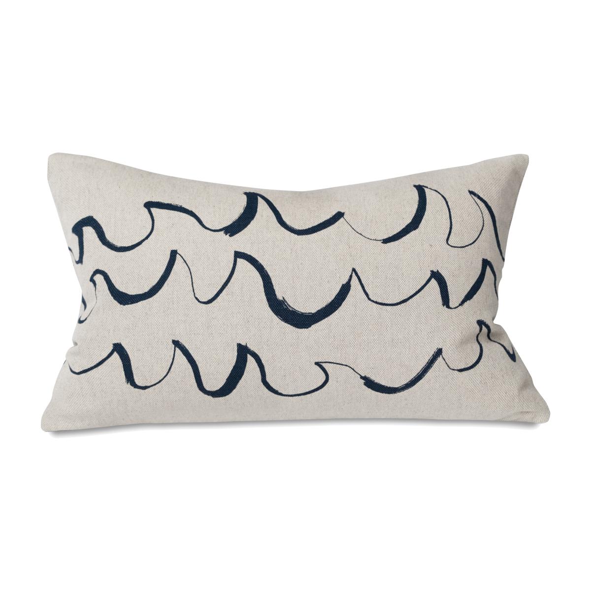 Wave pillowcase 38x58 cm Blue – image 1