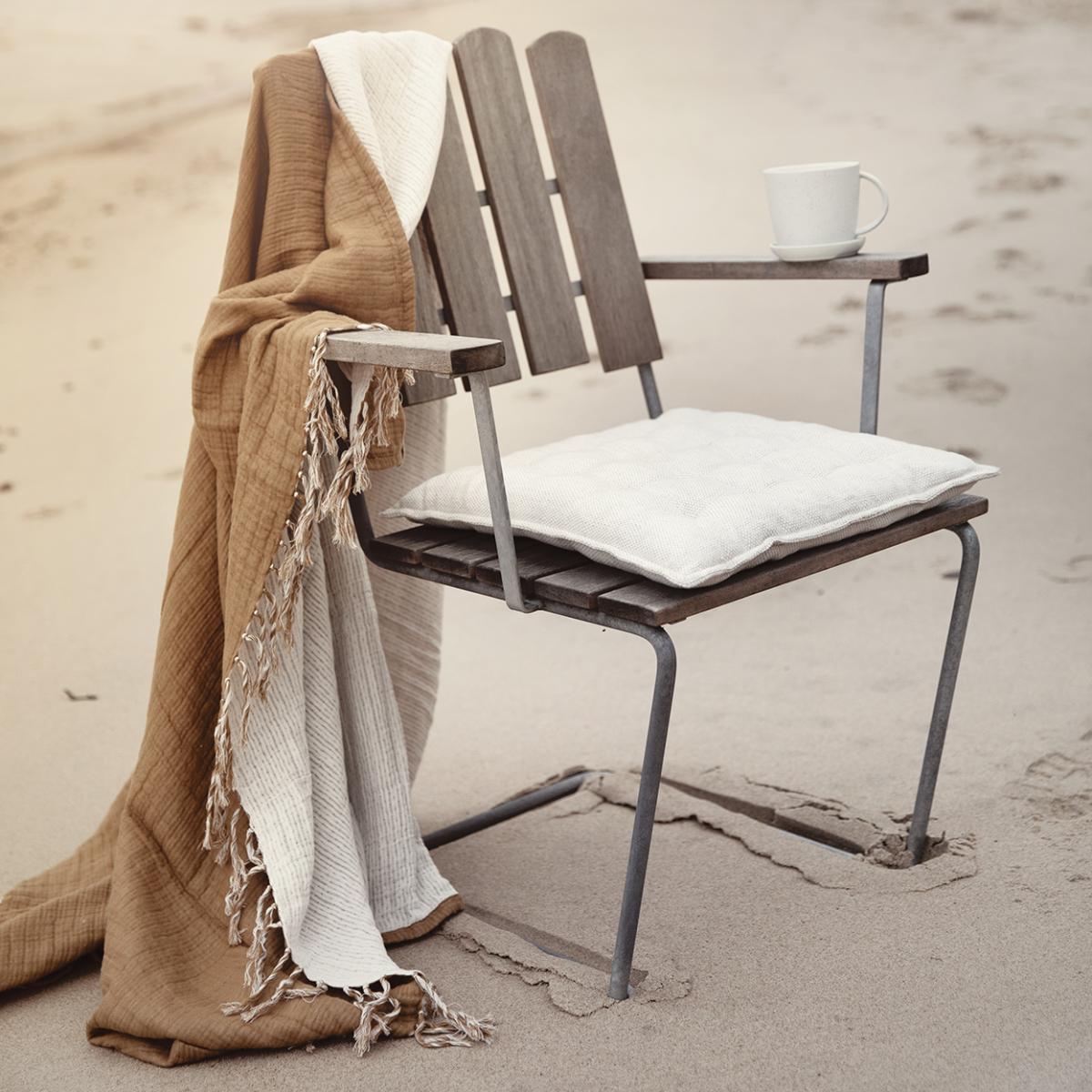 ERNST Ernst seat cushion 45x45 cm naturewhite – image 2