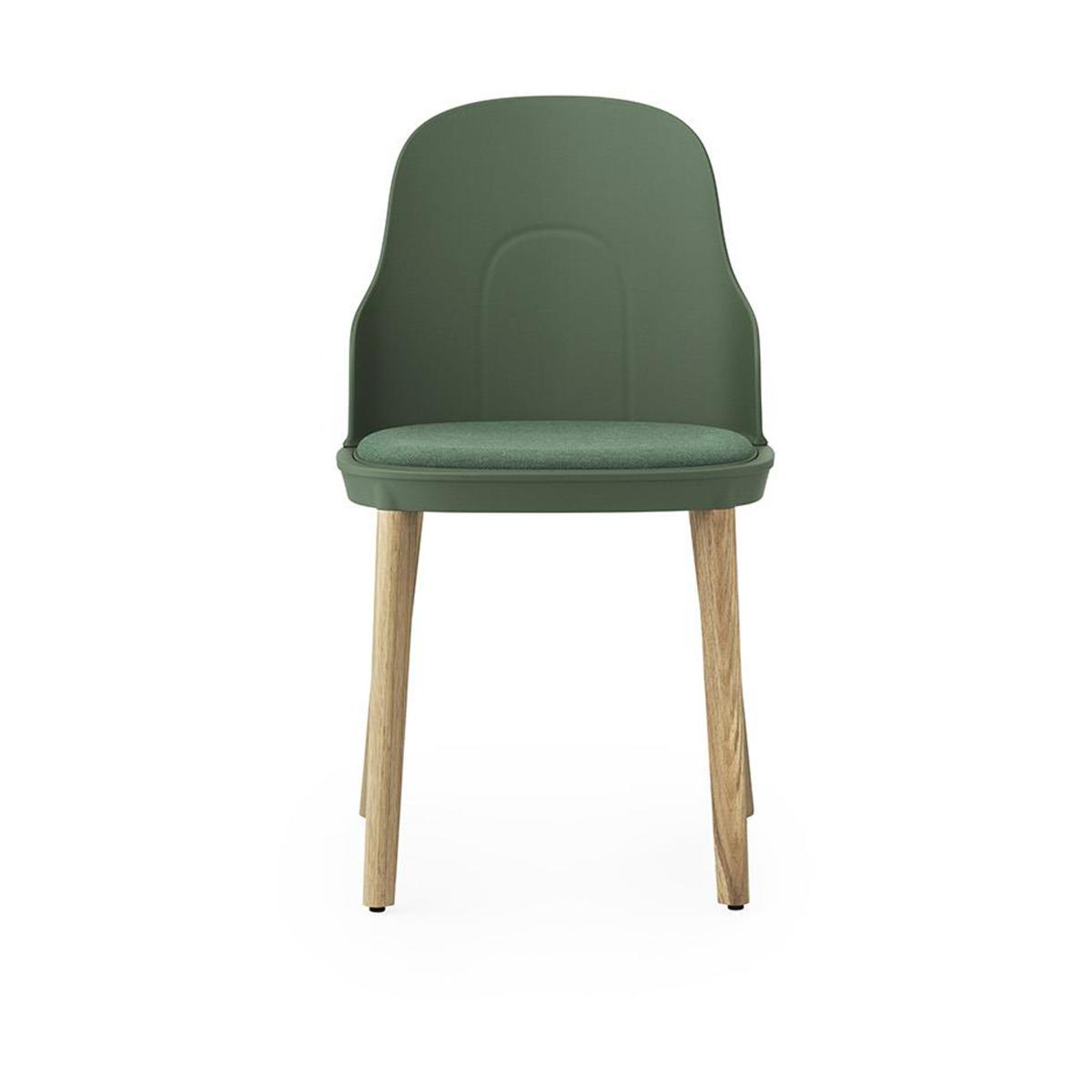 Normann Copenhagen Allez chair with cushion and oak legs Park Green – image 2