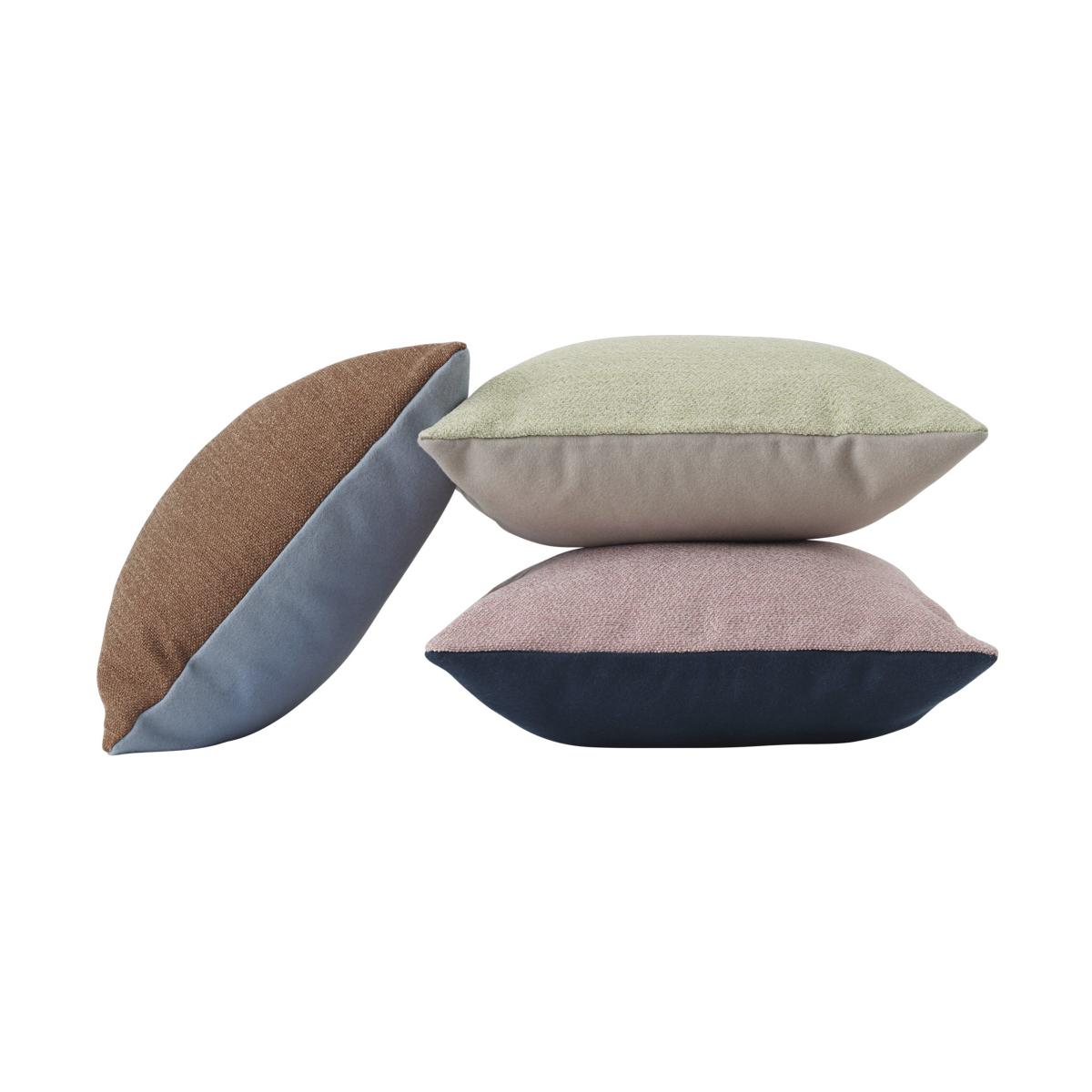 Muuto Mingle cushion 45x45 cm Copper Brown-Light Blue – image 4