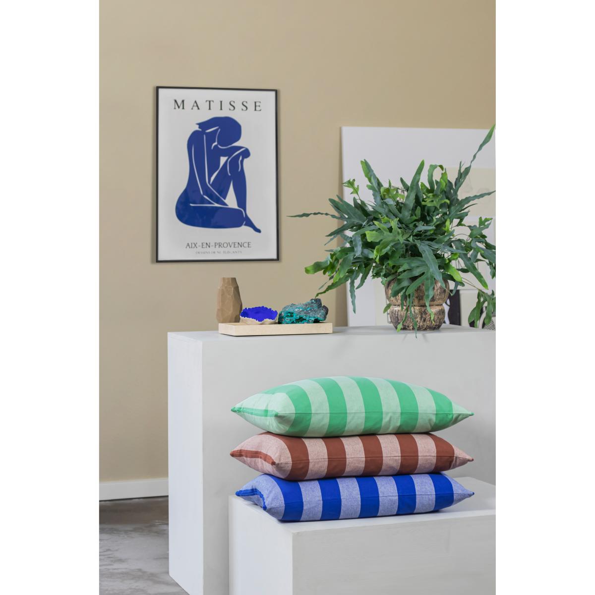 Mette Ditmer Stripes cushion 40x60 cm Brown – image 3