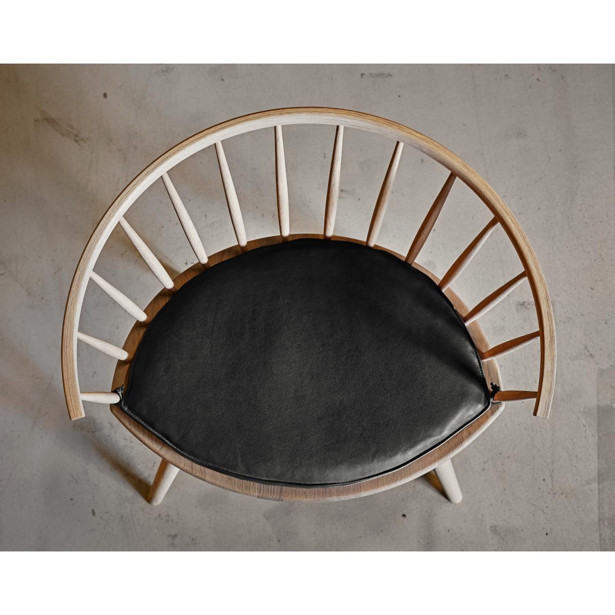 Stolab Arka seat cushion elmotique Black – image 3