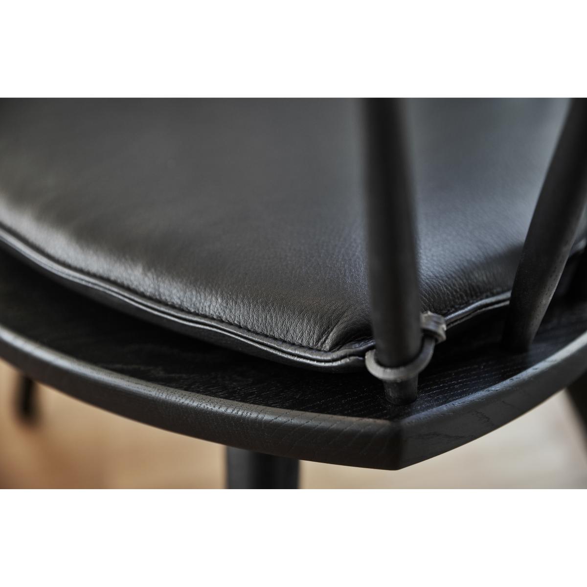 Stolab Arka seat cushion elmotique Black – image 5