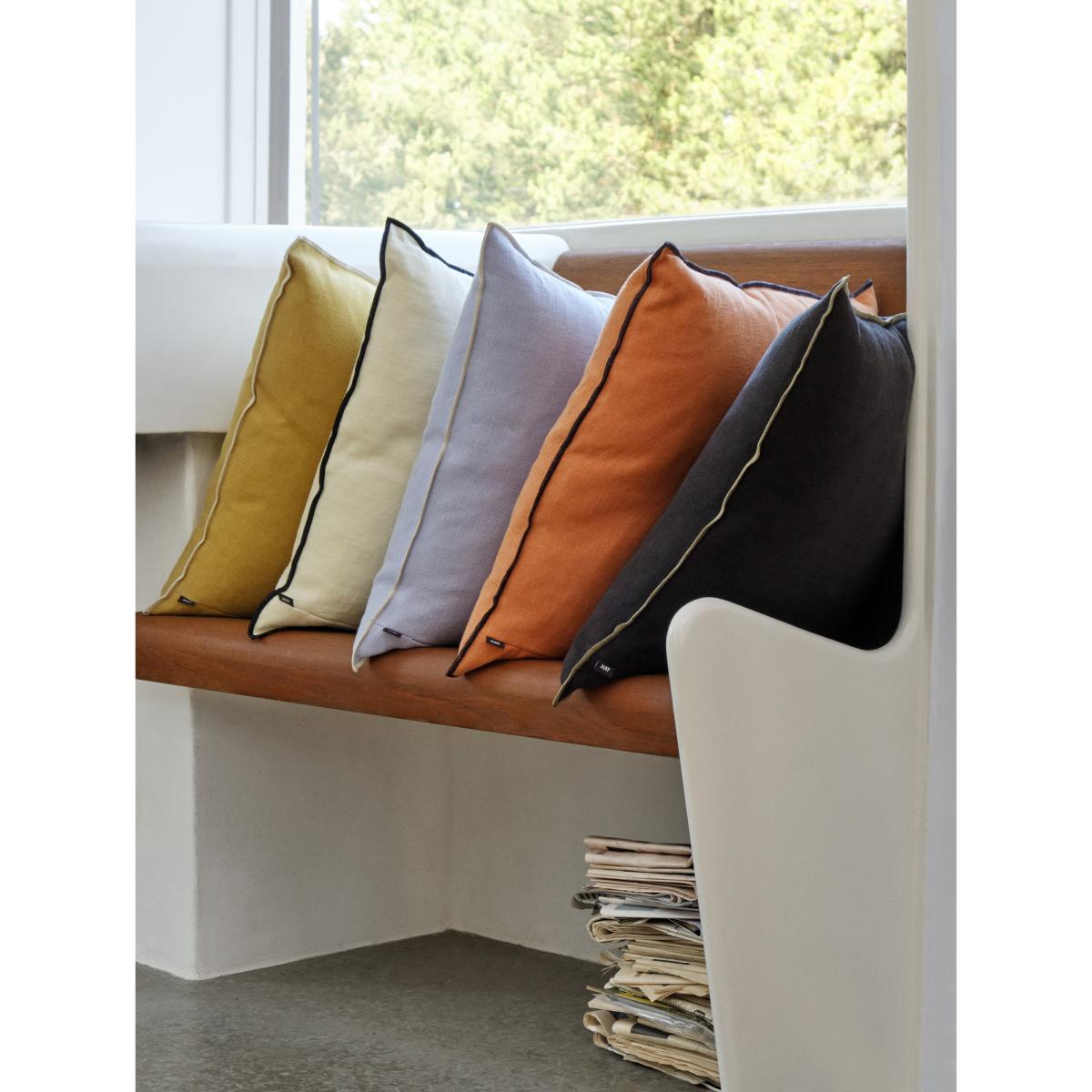 Outline cushion 50x50 cm Ice blue – image 5