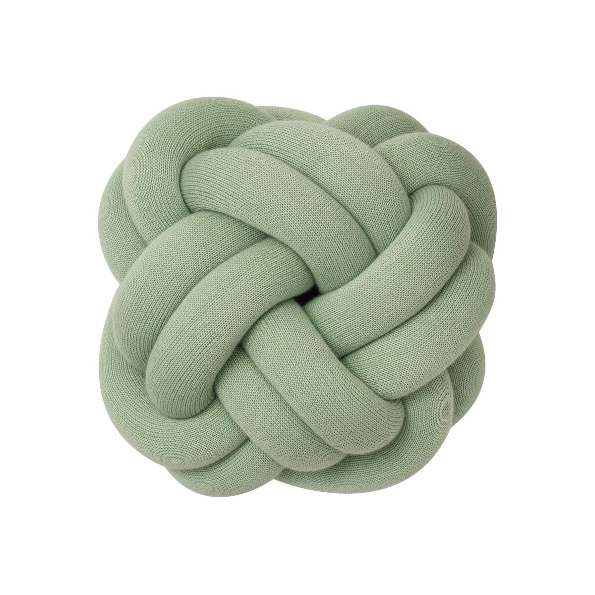 Knot pillow Mint green – image 1