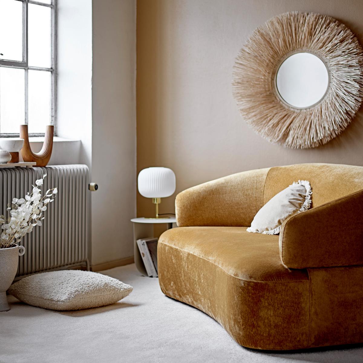 Bloomingville cushion monochrome 50x50 cm nature – image 2