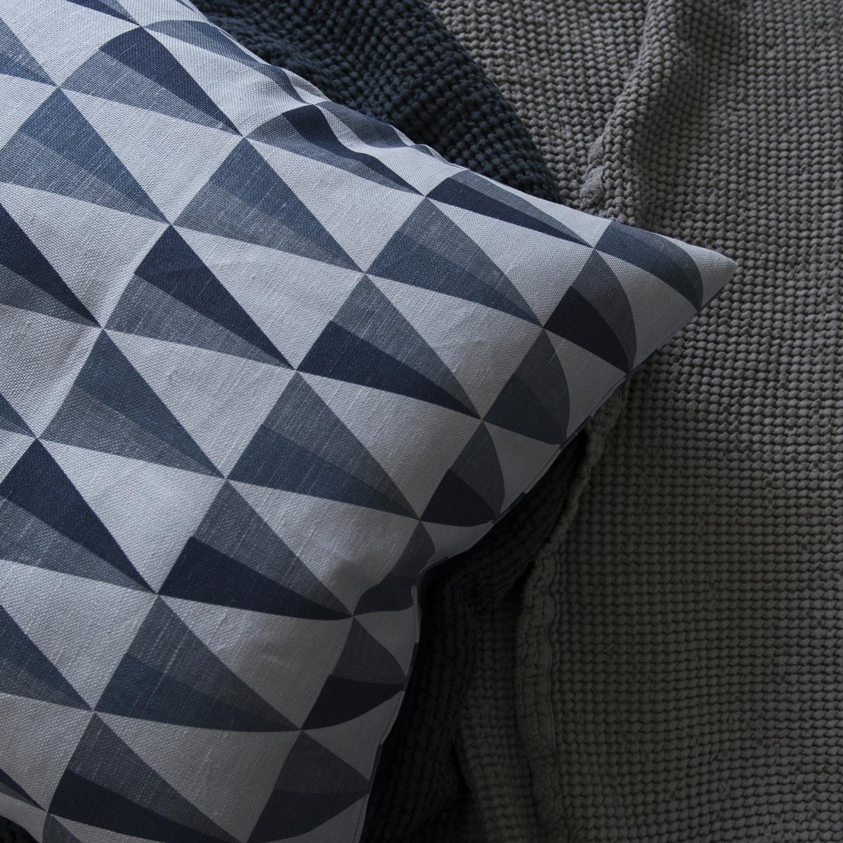 New Harlequin cushion cover storm blue – image 2