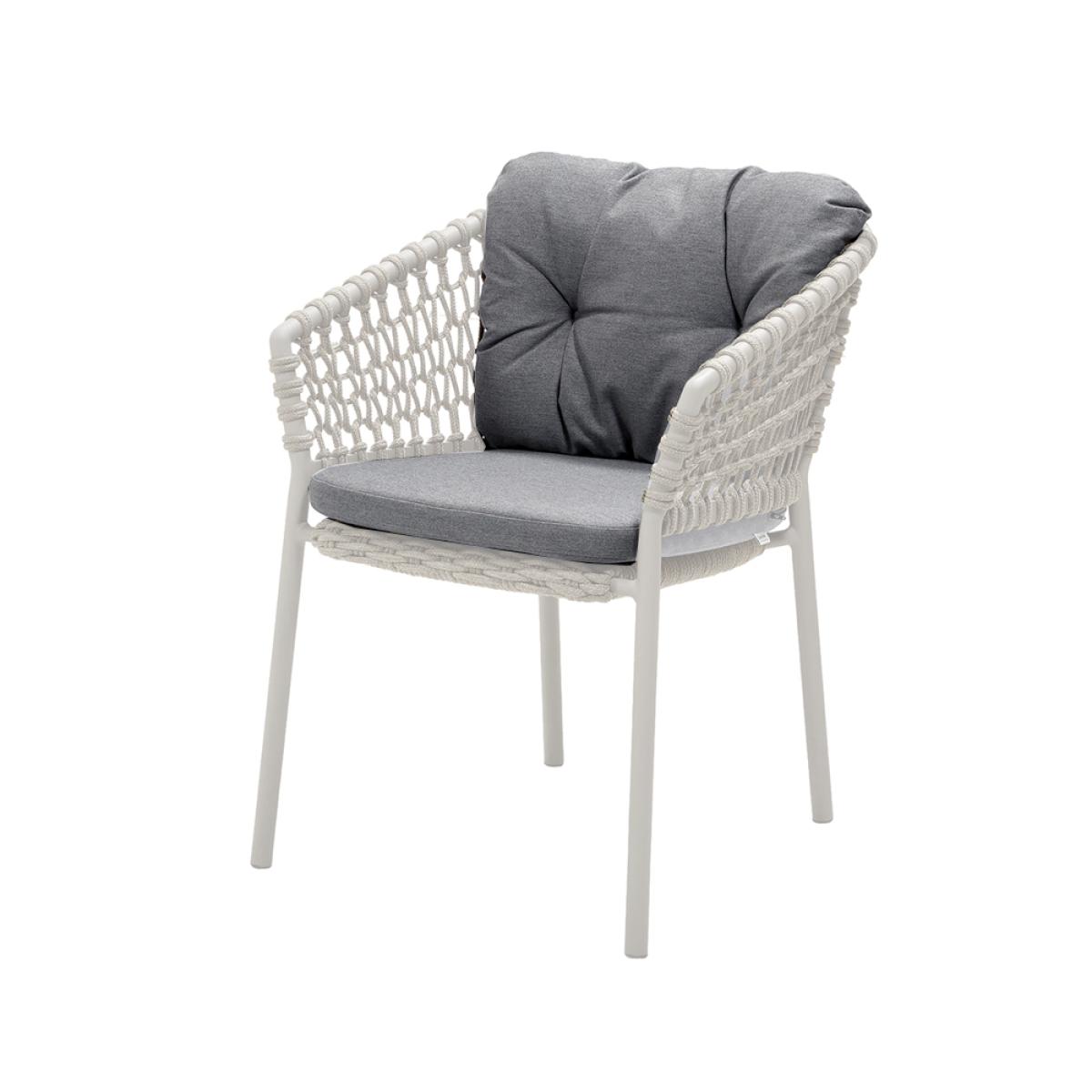 Cane-line Ocean/Basket/Moments cushion set chair Natté grey – image 2