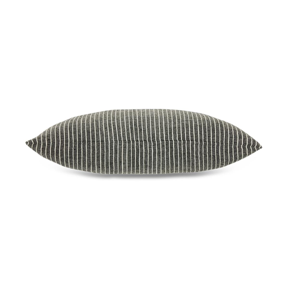 HKliving Striped monochrome cushion 40x70 cm Grey – image 3