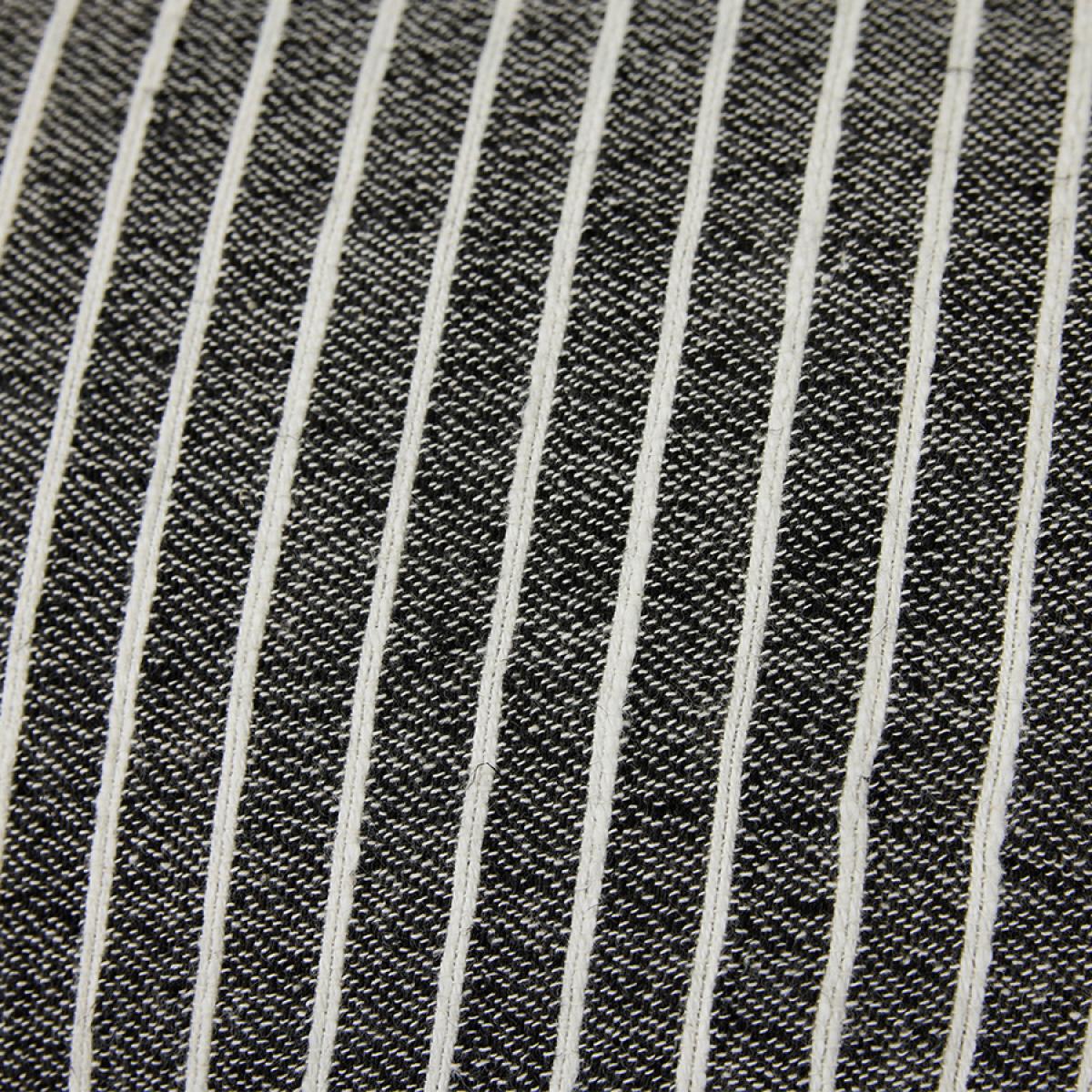 HKliving Striped monochrome cushion 40x70 cm Grey – image 4