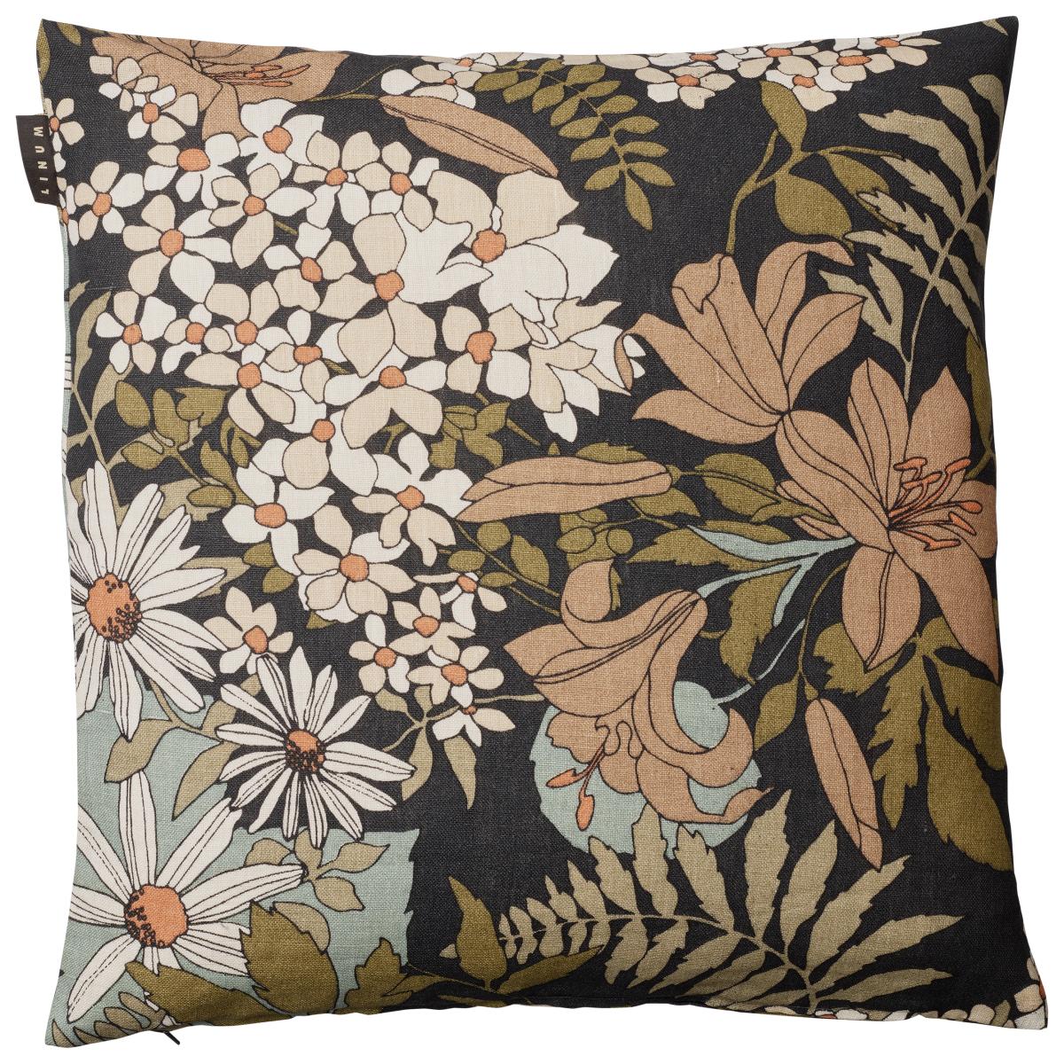 Utanmyra cushion cover 50x50 cm Ebony grey