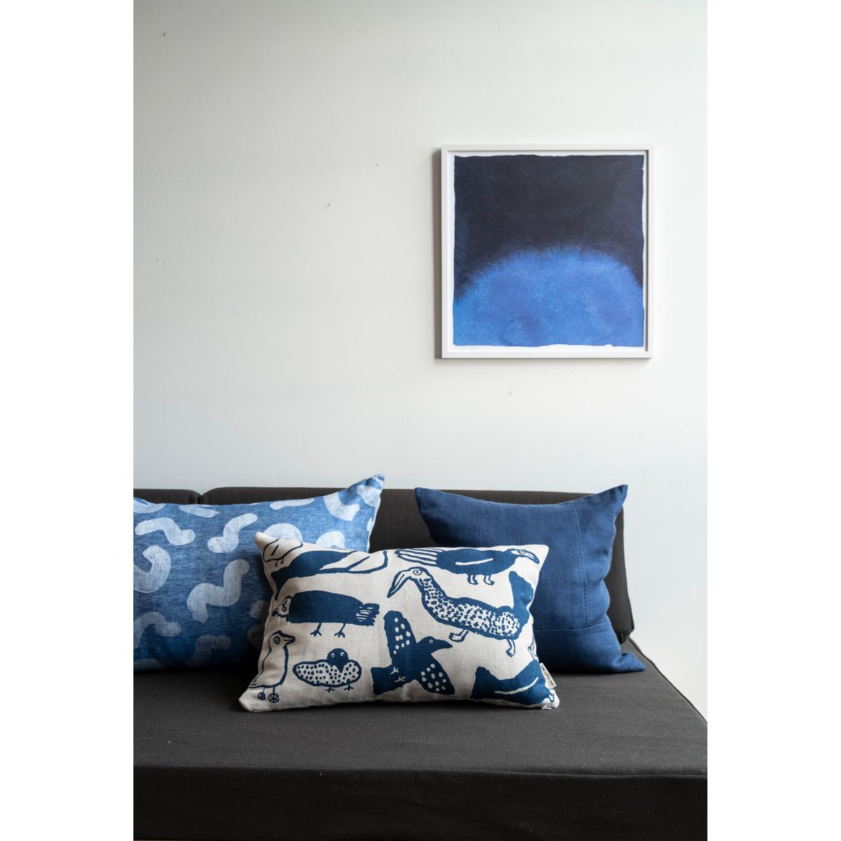Dyeforindigo pillowcase 48x48 cm Blue – image 3