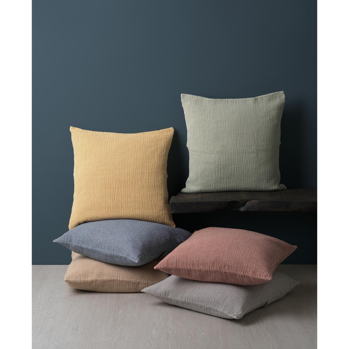 Thyme cushion 50x50 cm grey – image 2