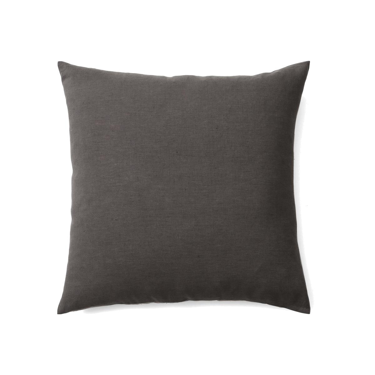 Collect cushion SC29 Linen 65x65 cm slate (dark grey) – image 1