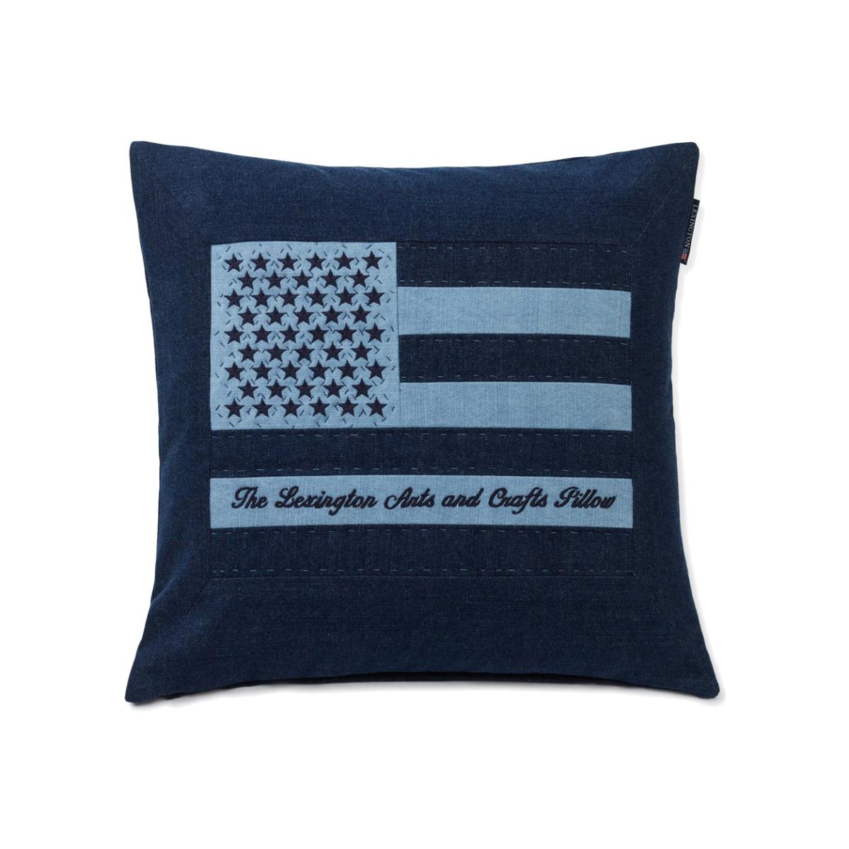 Icons Denim Arts & Crafts pillowcase 50x50 cm Denim blue – image 1