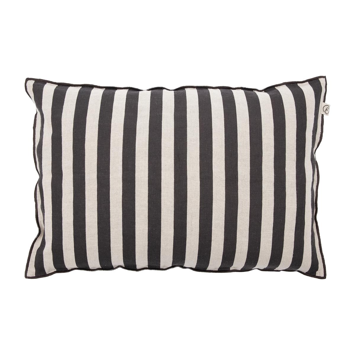 Ernst pillowcase striped 40x60 cm Brown-beige – image 1