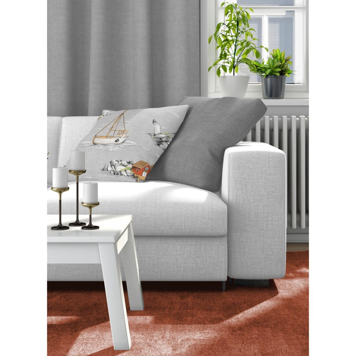Fiskeskär pillowcase 47x47 cm grey – image 2